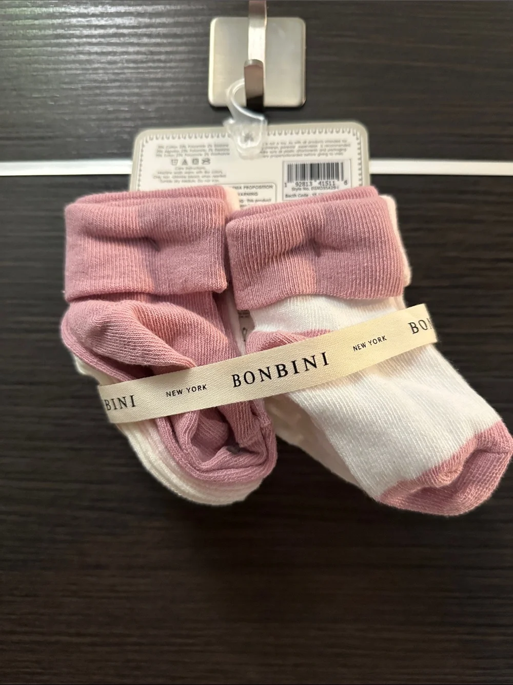 Bonbini Baby Girl Socks Set of 6
